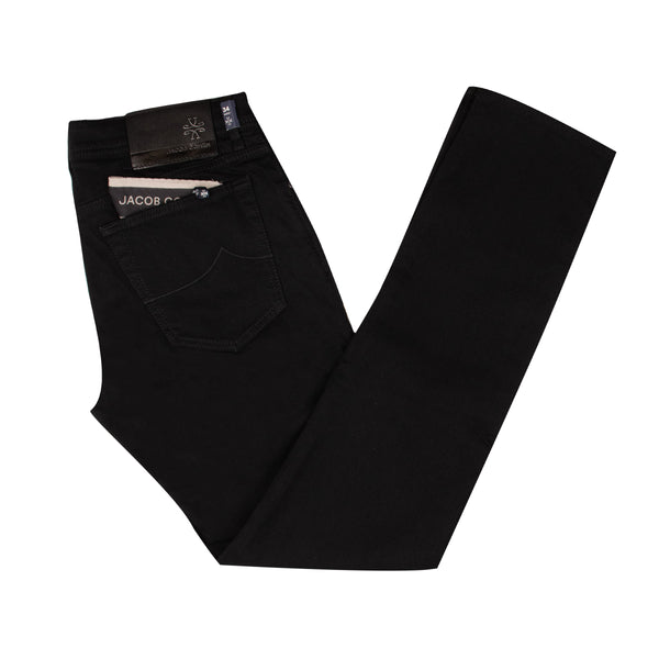 Jacob Cohen - Dark Black 'Bard' Slim Fit Jeans – Robert Old & Co