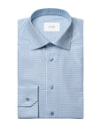 Eton - Blue Check Cotton TENCEL™ Lyocell Slim Fit Shirt L/S SHIRTS Eton