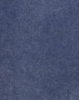 Robert Old - Royal Blue Marble Washed Cotton Cordroy Slim Fit Shirt