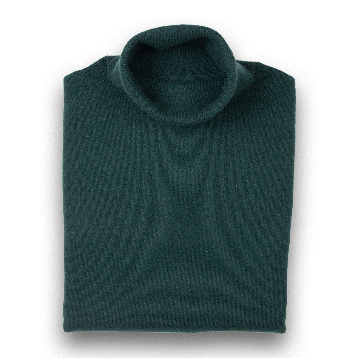 Robert Old - Bottle Elgin 2ply Roll Neck Cashmere Sweater CASHMERE Robert Old