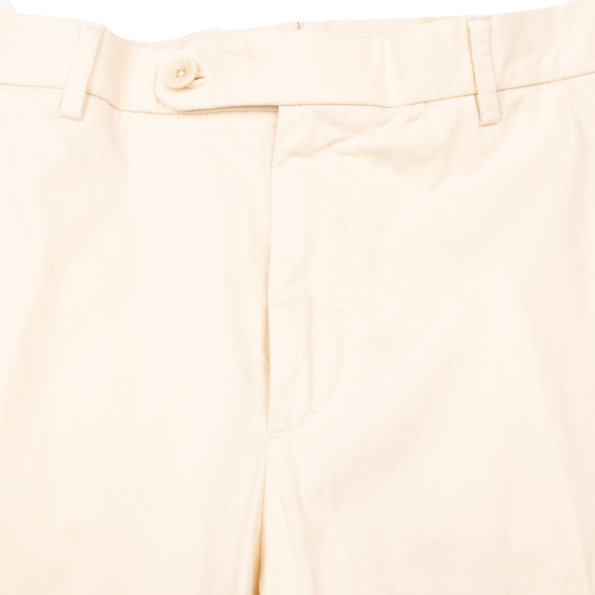 Butter Cream Cotton Twill Slim Fit Chinos CASUAL TROUSERS Robert Old