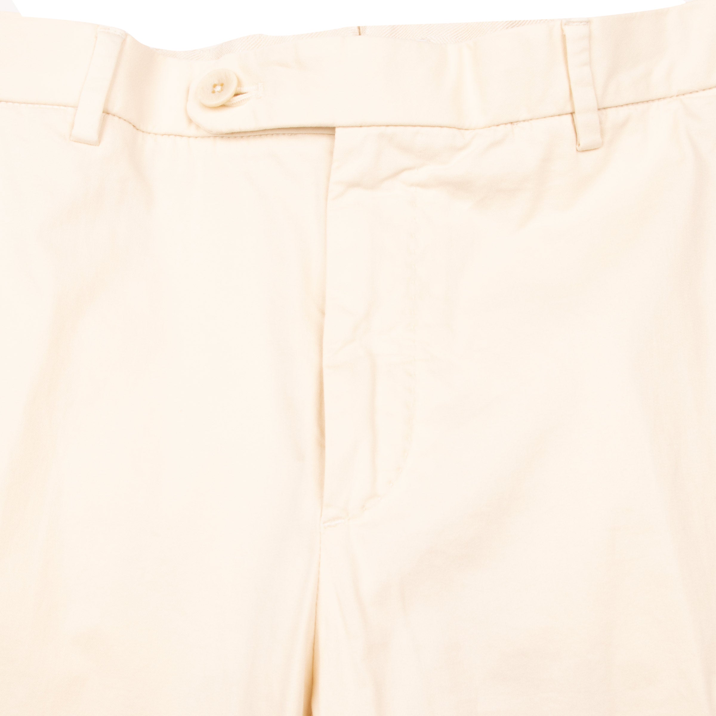 Butter Cream Cotton Twill Slim Fit Chinos CASUAL TROUSERS Robert Old
