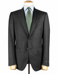 Robert Old - Charcoal Grey Check Pure Wool Suit crafted with Loro Piana Fabric SUITS Robert Old
