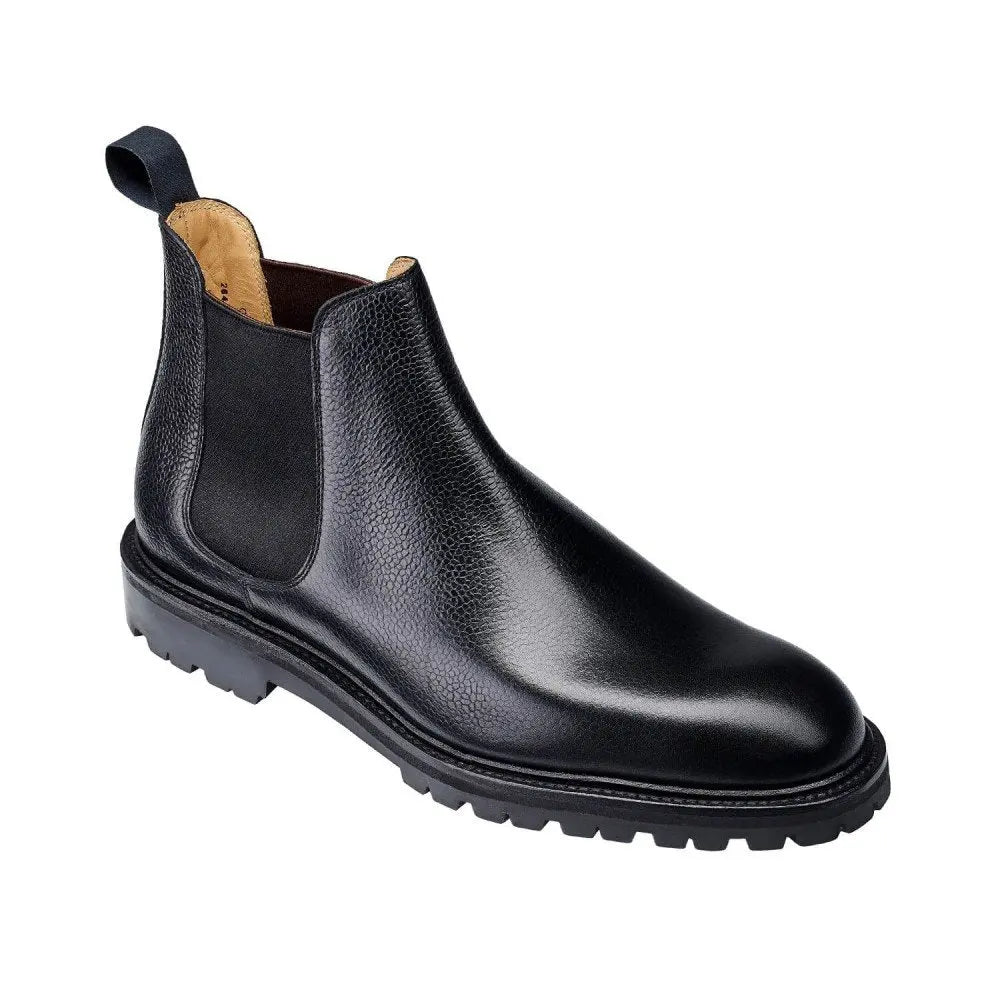 Crockett &amp; Jones - Chelsea 11 Scotch Grain Boots SHOES Crockett &amp; Jones Black 6UK
