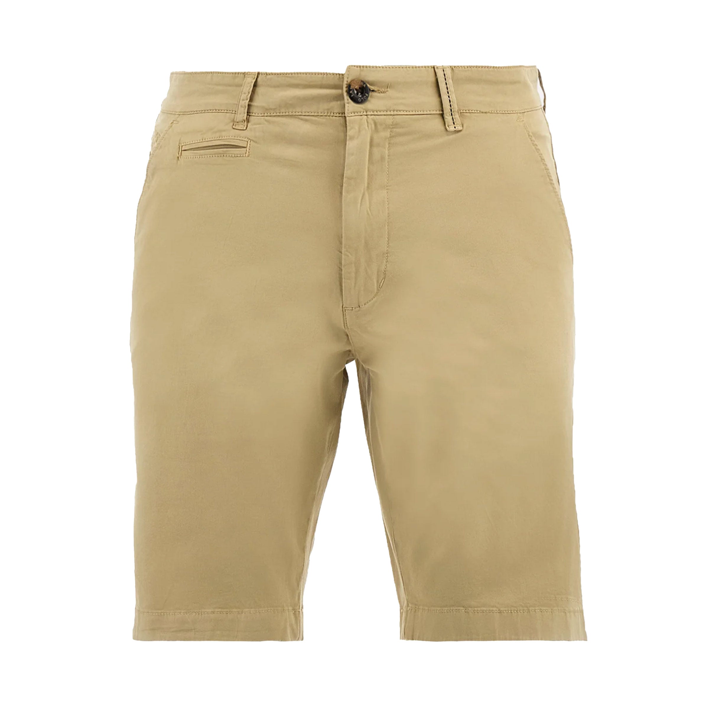 La Martina - Beige Vardan Regular Fit Cotton Twill Chino Shorts SHORTS La Martina