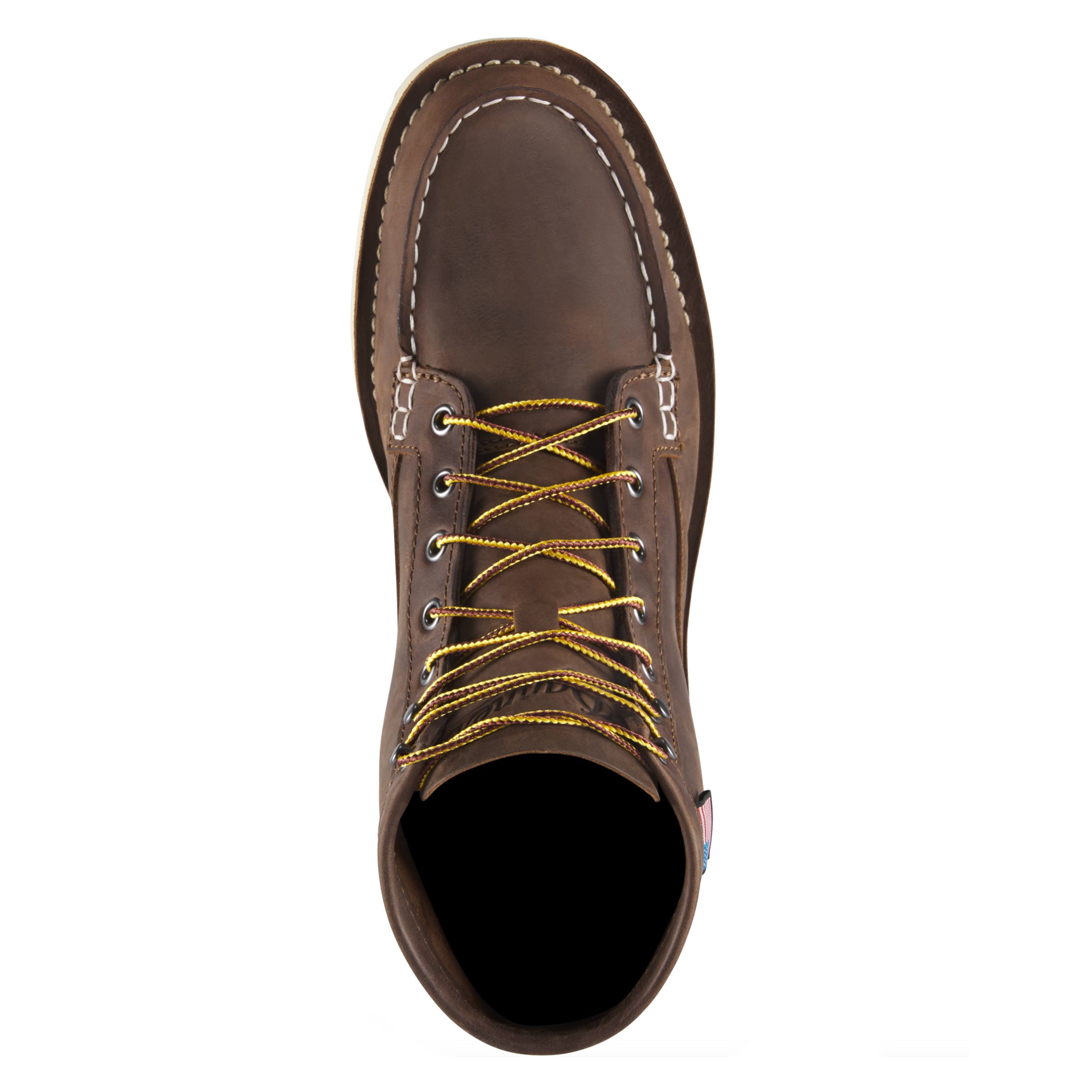 Danner - Brown Leather 'Bull Run Moc Toe 6