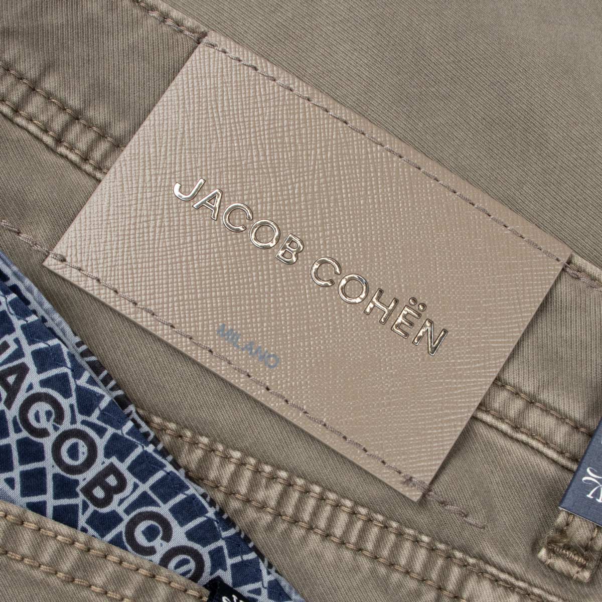 Jacob Cohen - Elephant Grey 'Bard' Slim Fit Jeans JEANS Jacob Cohen