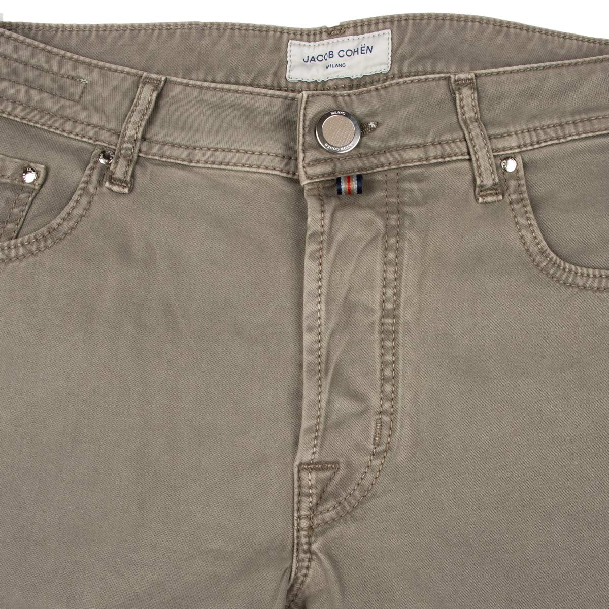 Jacob Cohen - Elephant Grey 'Bard' Slim Fit Jeans JEANS Jacob Cohen