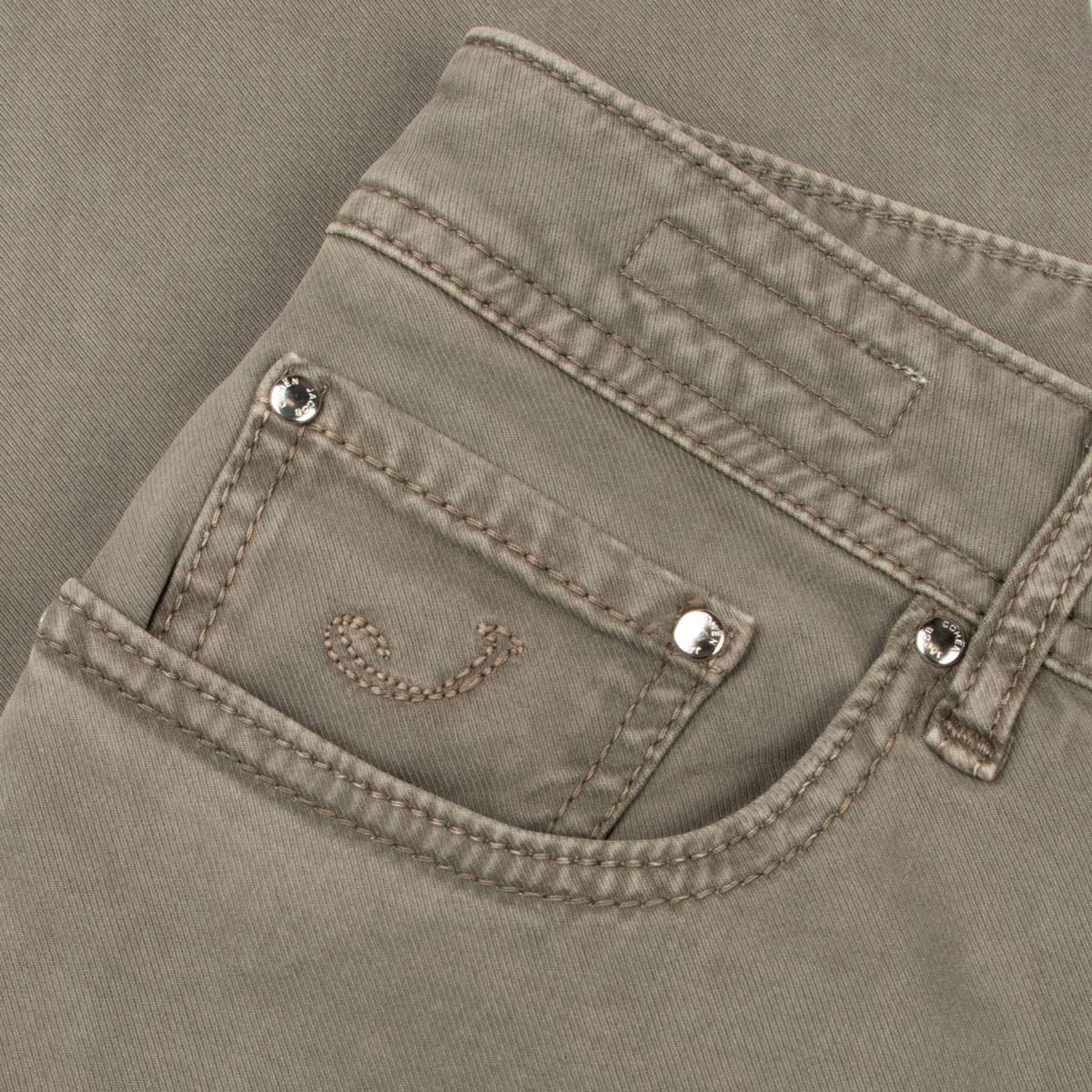 Jacob Cohen - Elephant Grey &#39;Bard&#39; Slim Fit Jeans JEANS Jacob Cohen