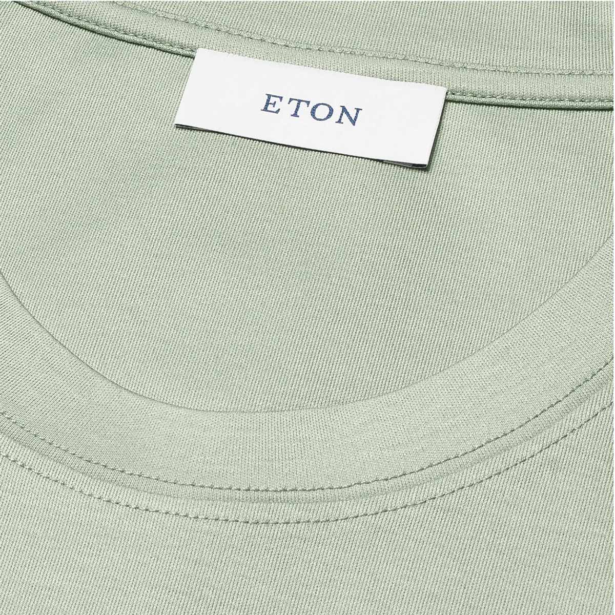 Eton - Light Green Filo di Scozia T-shirt TEE SHIRTS Eton