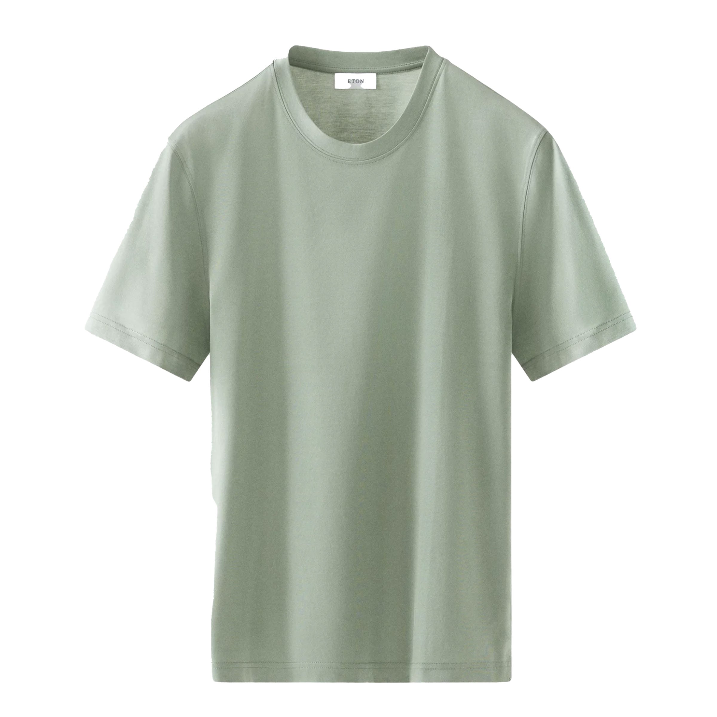 Eton - Light Green Filo di Scozia T-shirt TEE SHIRTS Eton