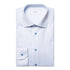 Eton - Light Blue Micro Check Signature Twill Shirt L/S SHIRTS Eton