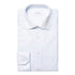 Eton - Light Blue Striped Contrast Collar Signature Twill Shirt L/S SHIRTS Eton