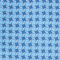 Blue Geometric Print Italian Cotton Long Sleeve Shirt