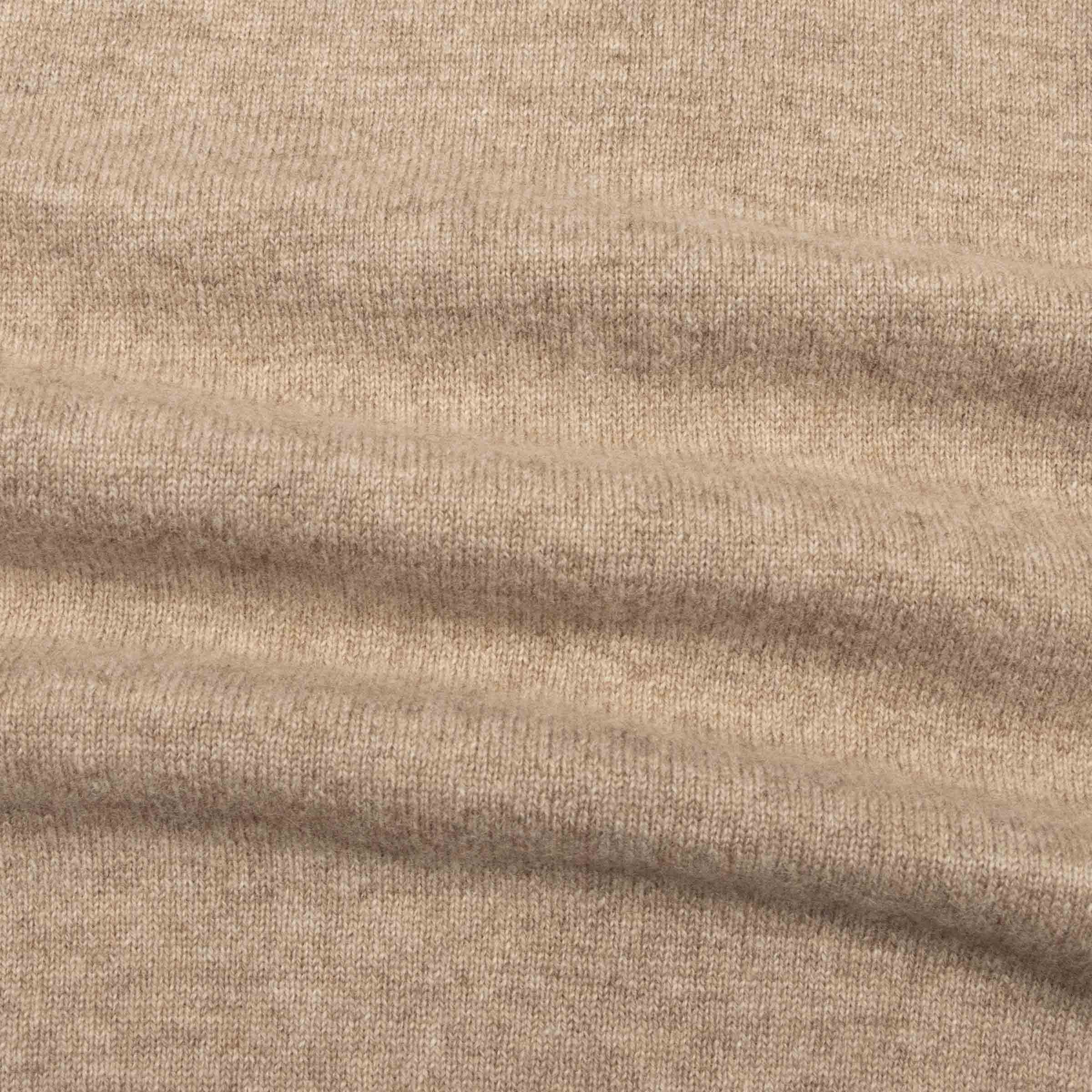 Robert Old - Dark Natural Highclere Cashmere Crew Neck Sweater CASHMERE Robert Old