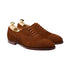 Crockett & Jones - Westfield Tobacco Suede Lace Up SHOES Crockett & Jones