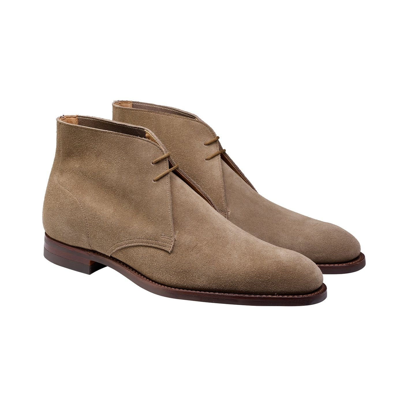 Crockett & Jones - Sulgrave Khaki Suede Chukka Boot SHOES Crockett & Jones