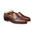 Crockett & Jones - Harvard 2 Walnut Milled Calf Penny Loafer City Sole SHOES Crockett & Jones