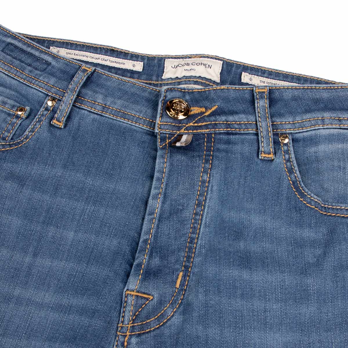 Jacob Cohen - Light Blue 'Bard' Slim Fit Jeans JEANS Jacob Cohen