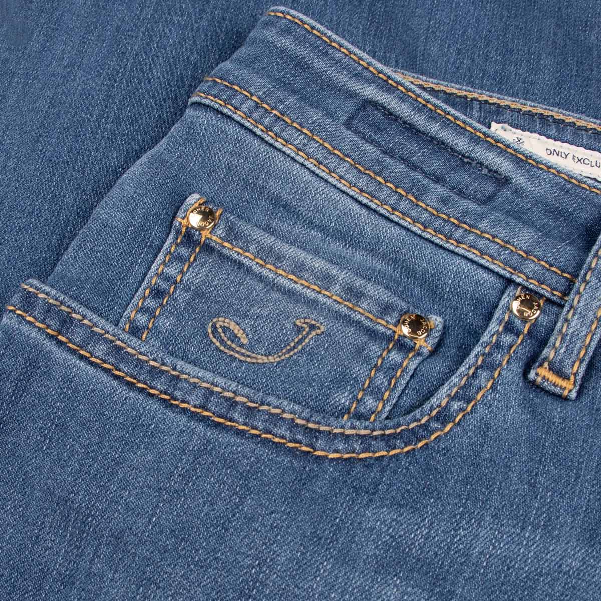 Jacob Cohen - Light Blue 'Bard' Slim Fit Jeans JEANS Jacob Cohen