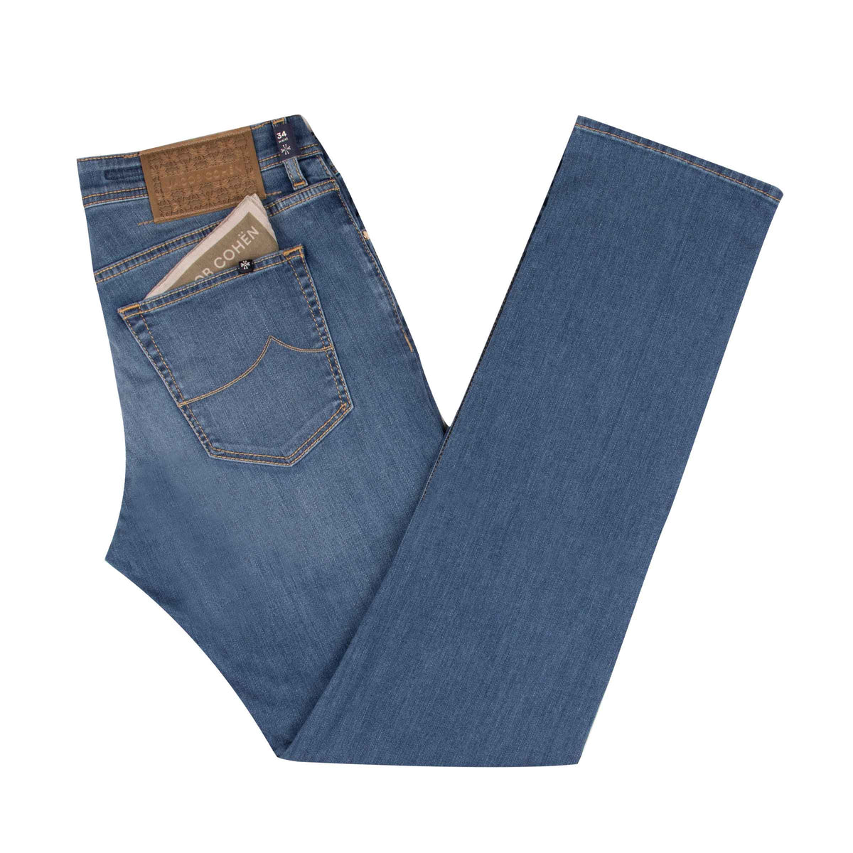 Jacob Cohen - Light Blue 'Bard' Slim Fit Jeans JEANS Jacob Cohen