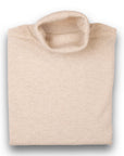 Robert Old - Linen Elgin 2ply Roll Neck Cashmere Sweater CASHMERE Robert Old