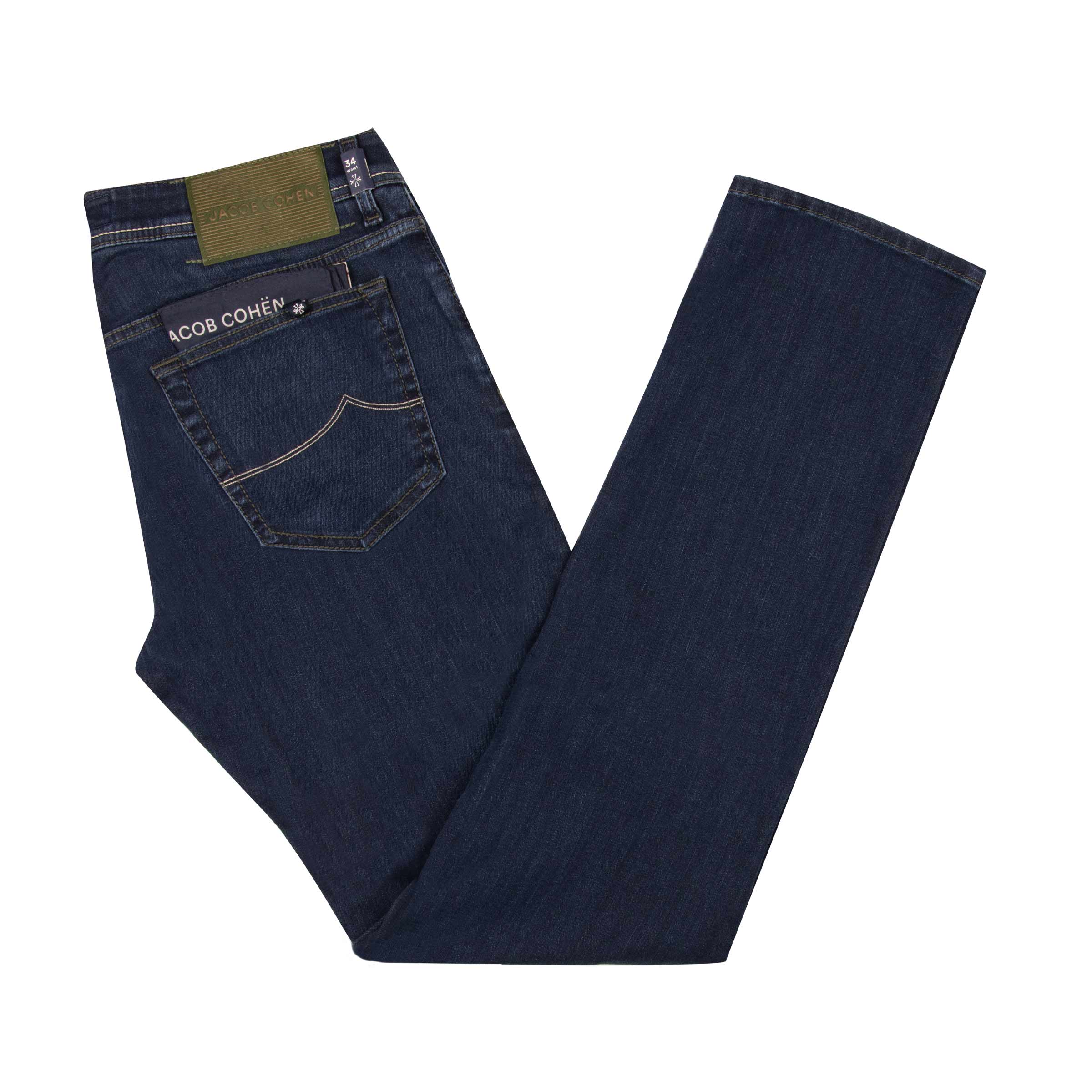 Jacob Cohen - Medium Blue 'Bard' Slim Fit Jeans JEANS Jacob Cohen