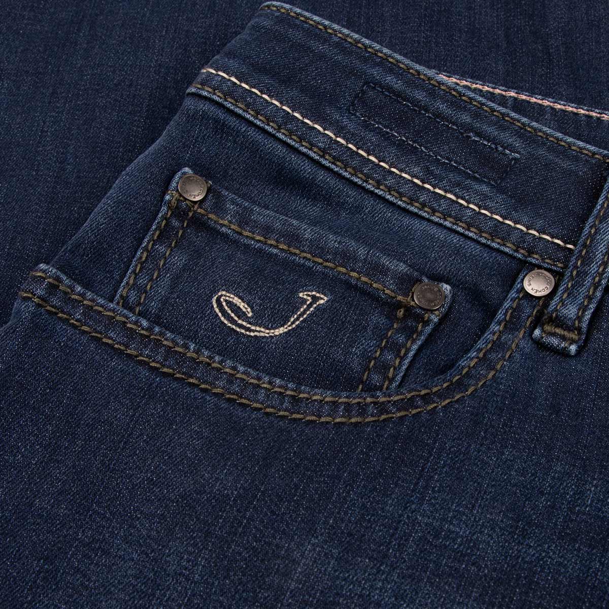Jacob Cohen - Medium Blue 'Bard' Slim Fit Jeans JEANS Jacob Cohen