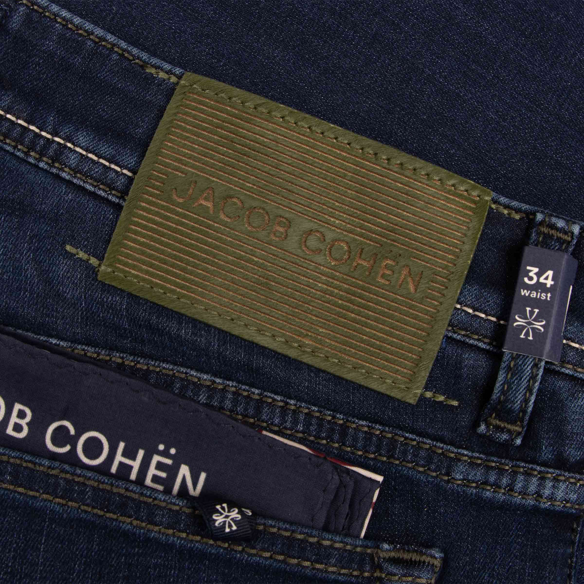 Jacob Cohen - Medium Blue 'Bard' Slim Fit Jeans JEANS Jacob Cohen