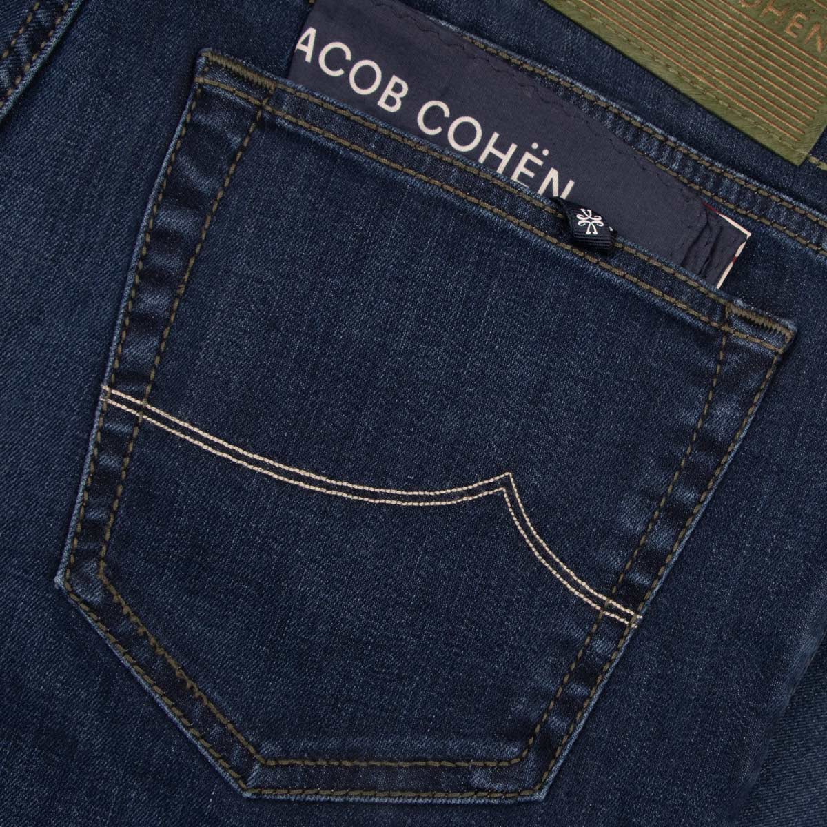Jacob Cohen - Medium Blue 'Bard' Slim Fit Jeans JEANS Jacob Cohen