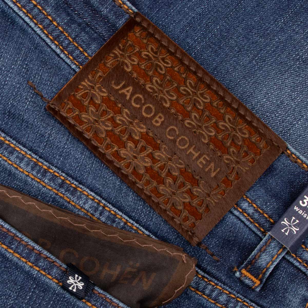 Jacob Cohen - Mid Blue 'Bard' Slim Fit Jeans JEANS Jacob Cohen