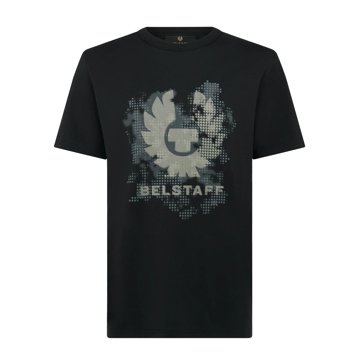 Belstaff - Black Metro Phoenix Jersey Cotton T-shirt TEE SHIRTS Belstaff