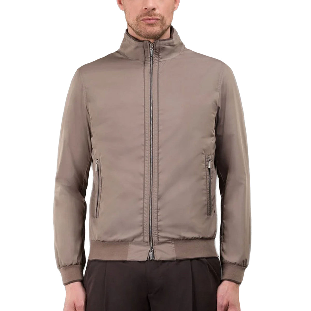 Moorer - Visone Brown 'Manetti' Bomber Jacket BLOUSONS MooRER