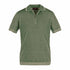 Moorer - Olive Green 'Coty' Cotton Knit Polo Shirt S/S POLOS MooRER