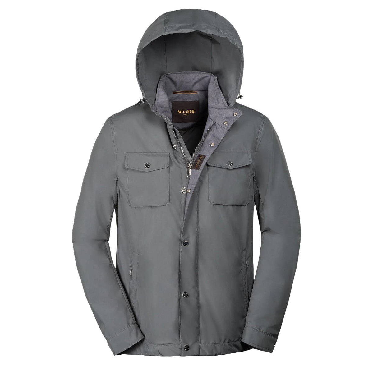Moorer - Juniper Green 'Fenzi' Waterproof Jacket BLOUSONS MooRER