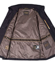 Moorer - Navy 'Denver' Waterproof Field Jacket BLOUSONS MooRER