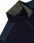 Paul & Shark - Navy with Typhoon® Platinum Quarter-Zip Wool Sweater KNITWEAR Paul & Shark