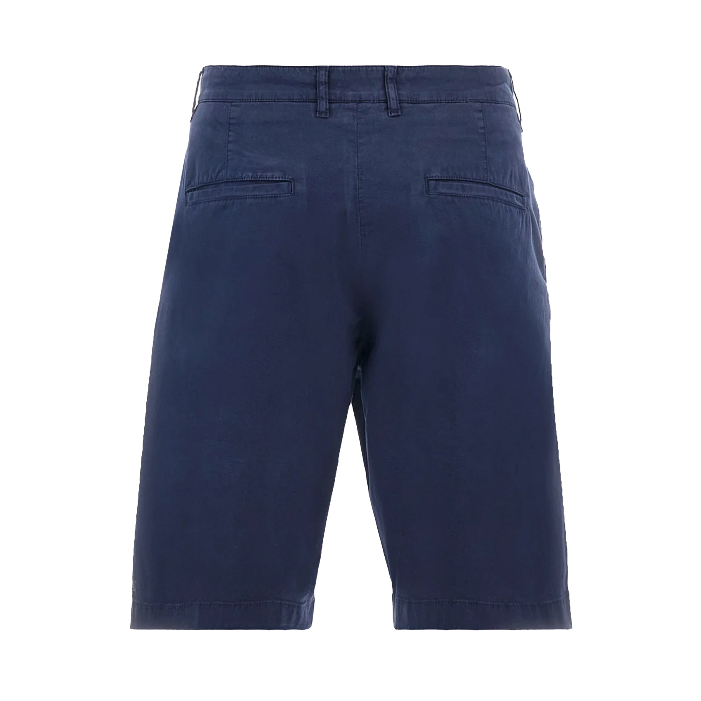 La Martina - Navy Vardan Regular Fit Cotton Twill Chino Shorts SHORTS La Martina