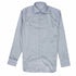Grey and Navy Weave Print Italian Cotton Long Sleeve Shirt L/S SHIRTS Robert Old