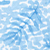 Fedeli - Light Blue Palm Print Sean Panamino Cotton Long Sleeve Shirt
