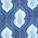 Fedeli - Navy Geometric Print Sustainable Madeira Swim Shorts