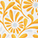 Fedeli - Orange Print Sean Panamino Cotton Long Sleeve Shirt
