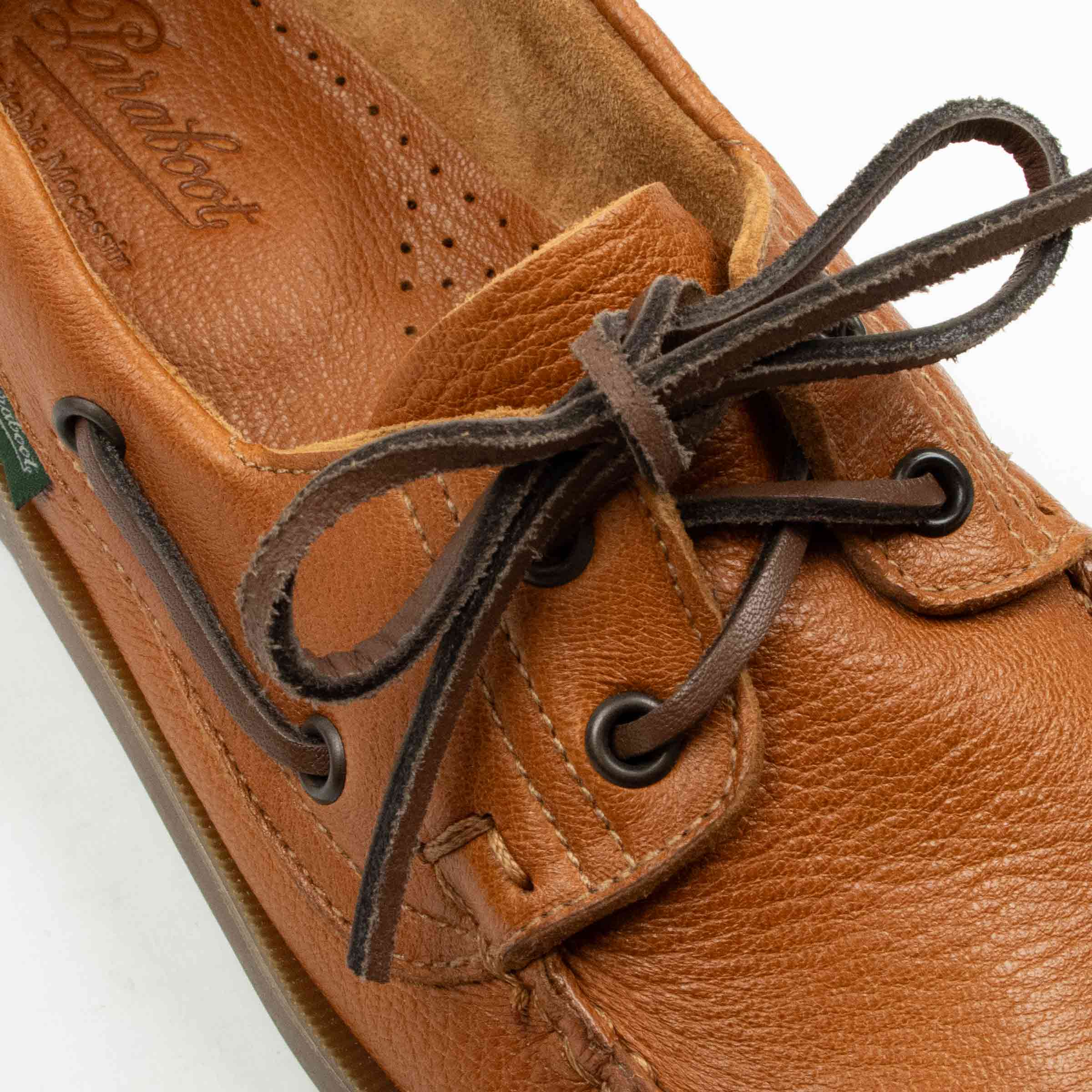 Paraboot - Tan Miel-Cerf Whisky Barth Marine Boat Shoe SHOES Paraboot