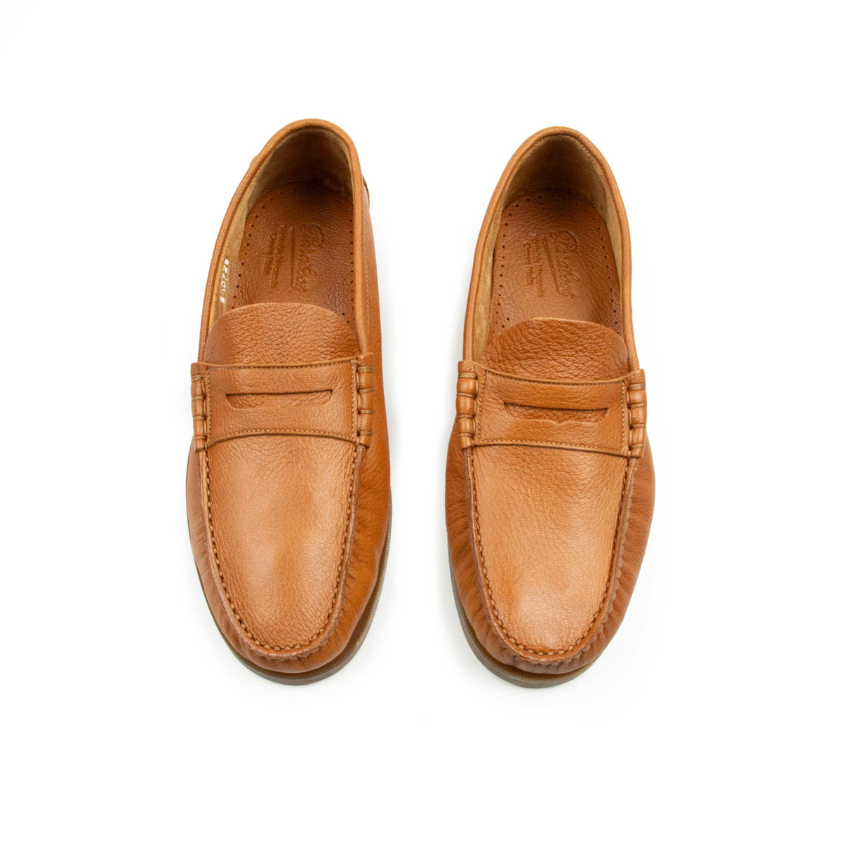 Paraboot - Tan Miel-Cerf Whisky Coraux Marine Boat Shoe SHOES Paraboot