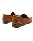 Paraboot - Tan Miel-Cerf Whisky Coraux Marine Boat Shoe