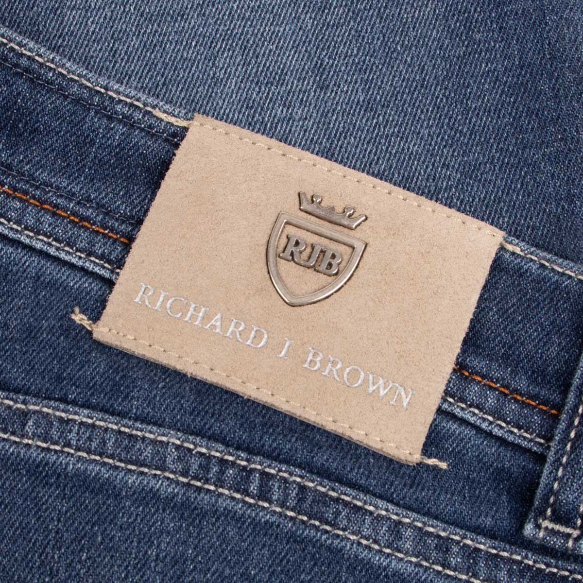 Richard J Brown - Light Denim ‘Milano’ Regular Fit Denim Jeans JEANS Richard J Brown