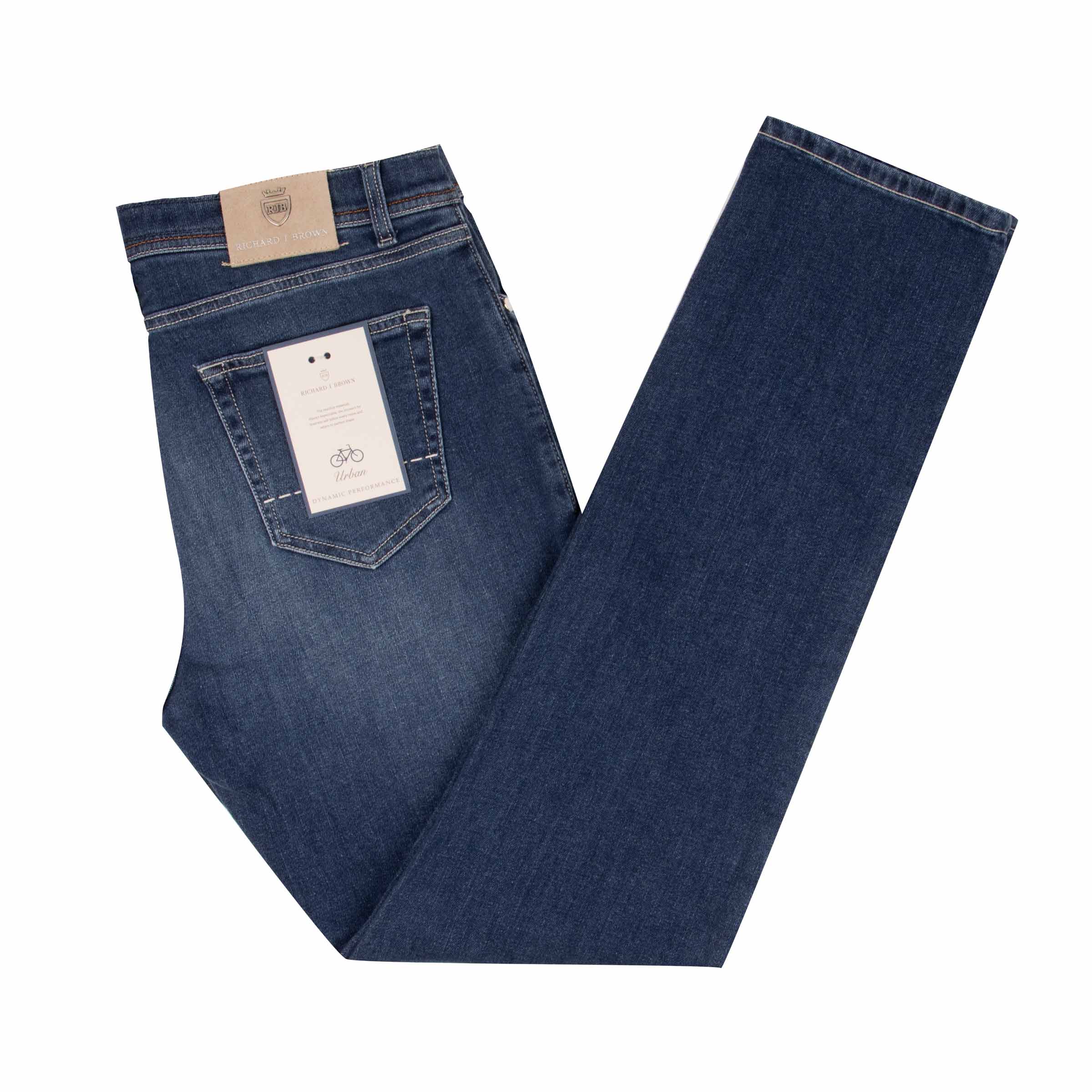Richard J Brown - Light Denim ‘Milano’ Regular Fit Denim Jeans JEANS Richard J Brown