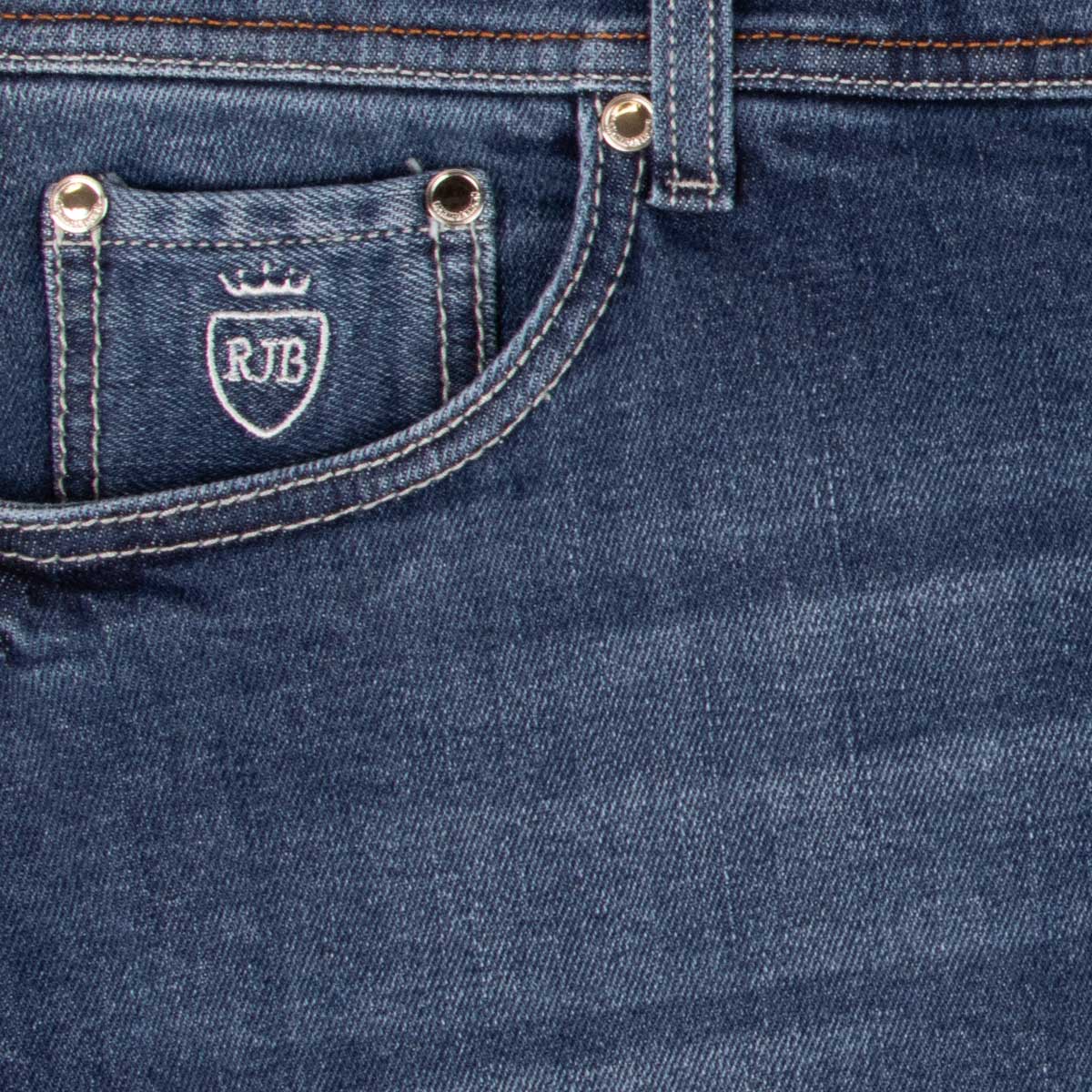 Richard J Brown - Light Denim ‘Milano’ Regular Fit Denim Jeans JEANS Richard J Brown