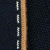 Navy Accented Ribbed Cotton Polo Shirt
