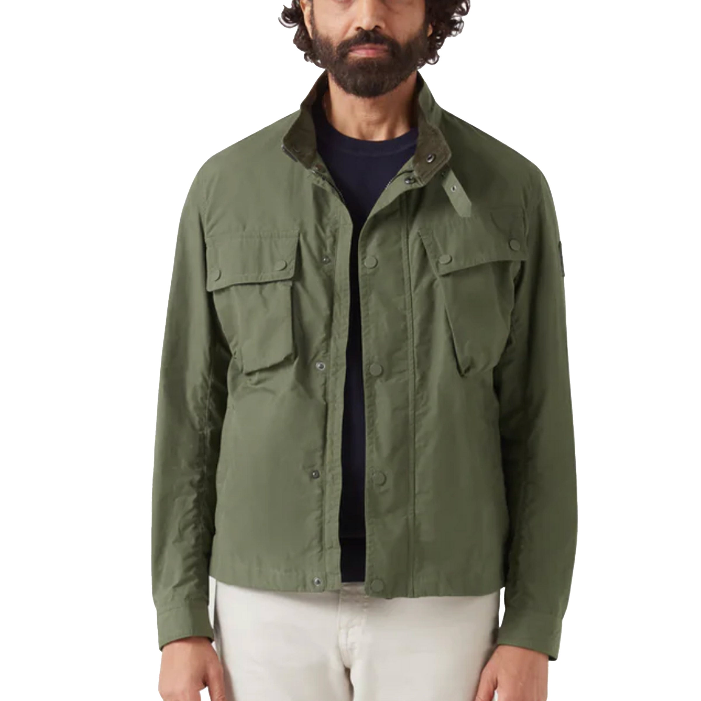 Belstaff - Surplus Green 'Racemaster' Ripstop Jacket BLOUSONS Belstaff